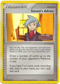 Stevens Advice - 83/108 - Uncommon - Reverse Holo